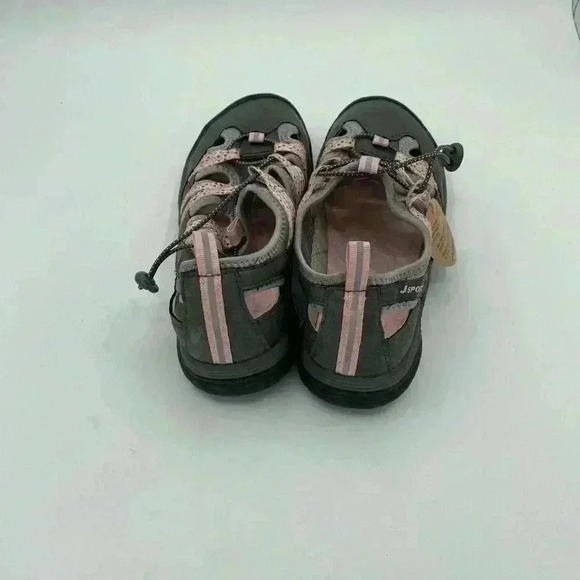 JSport Sandals Grey and Pink Size 6 - Picture 4 of 5